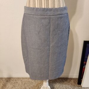Banana Republic Pinstripe Pencil Skirt